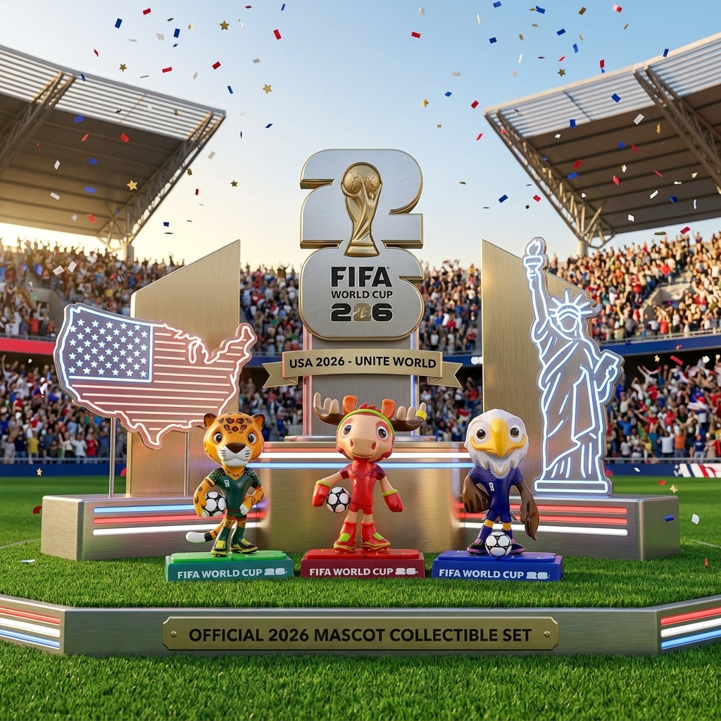 2026 WORLD CUP MASCOT (3-pack)